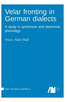 Hardcover Velar fronting in German dialects Book