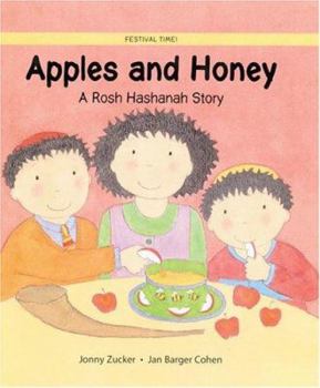 Paperback Apples and Honey: A Rosh Hashanah Story Book