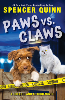 Hardcover Paws vs. Claws: A Queenie and Arthur Novel Book
