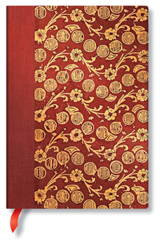 Paperblanks the Waves (Volume 4) Virginia Woolf's Notebooks Hardcover MIDI Lined Elastic Band Closure 144 Pg 120 GSM