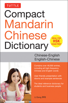 Paperback Tuttle Compact Mandarin Chinese Dictionary: Chinese-English English-Chinese [All Hsk Levels, Fully Romanized] Book