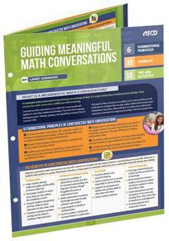 Paperback Guiding Meaningful Math Conversations (Quick Reference Guide) Book