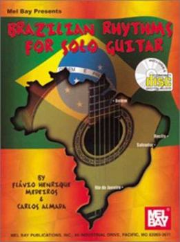 Paperback Brazilian Rhythms for Solo Guitar Book