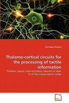 Paperback Thalamo-cortical circuits for the processing of tactile information Book