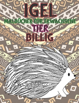 Malb�cher f�r Erwachsene - Billig - Tier - Igel