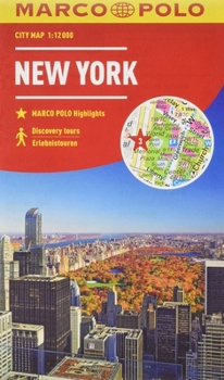 Map New York City Marco Polo City Map Book