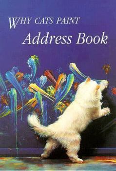 Hardcover Why Cats Paint Address Book
