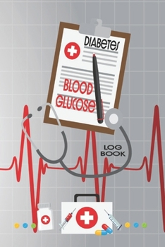 Diabetes Blood Glucose Log Book: Diabetic Weekly Blood Sugar | Glucose and Insulin Tracker Health Record Book |  100 Weeks | 6 x 9 Inch Portable Log Book for Diabetics