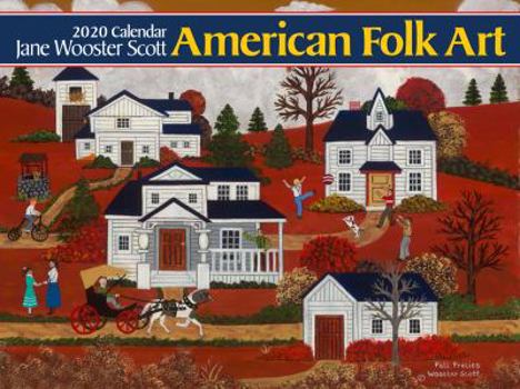 Calendar Cal 2020-American Folk Art Wall Book