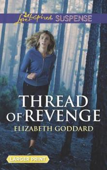 Mass Market Paperback Thread of Revenge [Large Print] Book
