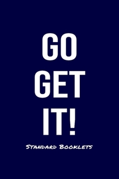 Go Get It Standard Booklets: A softcover fitness tracker to record four days worth of exercise plus cardio.