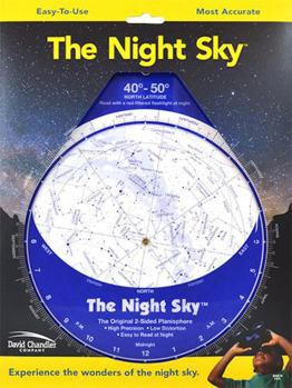 Map The Night Sky 40°-50° (Large) Star Finder Book