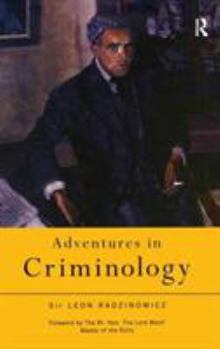 Hardcover Adventures in Criminology Book