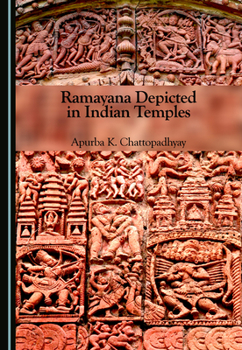 Hardcover Ramayana Depicted in Indian Temples Book