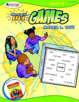 Paperback Engage the Brain: Games, Grade Four Book