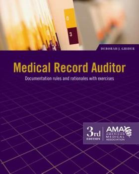 Paperback Medical Record Auditor Book