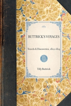 Paperback Buttrick's Voyages: Boston, 1831 Book