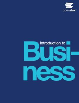 Hardcover Introduction to Business by OpenStax (hardcover version, full color) Book