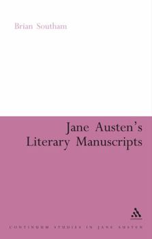 Paperback Jane Austen's Literary Manuscripts: A Study of the Novelist's Development Through the Surviving Papers Book