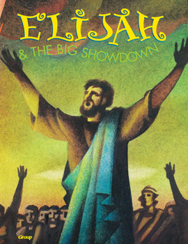 Paperback Bible Big Books: Elijah & the Big Showdown Book