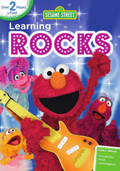 DVD Sesame Street: Learning Rocks Book
