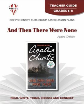 Paperback And Then There Were None - Teacher Guide by Novel Units Book