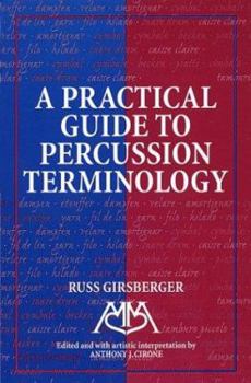 Paperback Practical Guide to Percussion Terminology Book