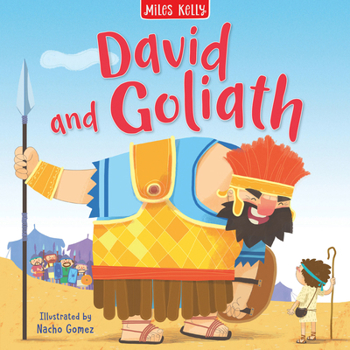 David and Goliath: An enchanting illustrated Bible tale great for early reading ages 3+