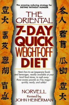 Paperback The Oriental 7-Day Quick Weight-Off Diet Book