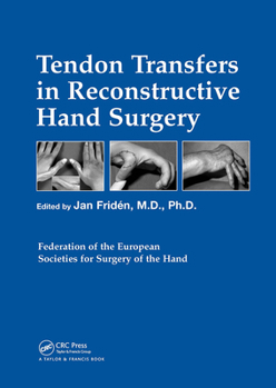 Hardcover Tendon Transfers in Reconstructive Hand Surgery Book