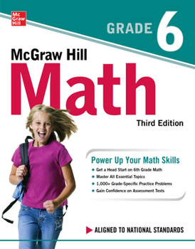 Paperback McGraw Hill Math Grade 6, Third Edition Book