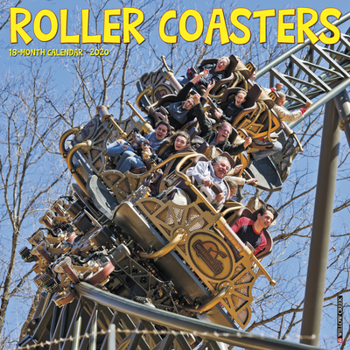 Calendar Roller Coasters 2020 Wall Calendar Book