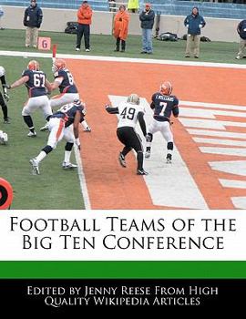 Paperback Football Teams of the Big Ten Conference Book