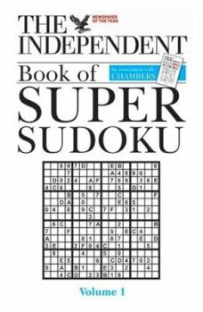 Paperback The Independent Book of Super Sudoku, Volume 1 Book