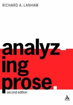 Paperback Analyzing Prose: Second Edition Book