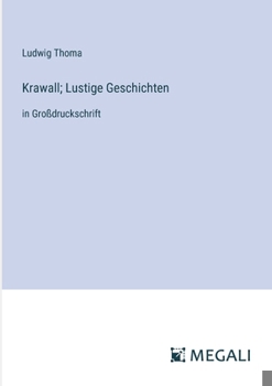 Paperback Krawall; Lustige Geschichten: in Großdruckschrift [German] Book