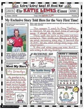 Paperback Instant Personal Poster Sets: Extra, Extra, Read All about Me!: Big Write-And-Read Learning Posters Ready for Kids to Personalize and Display with Pri Book