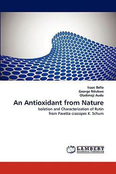 Paperback An Antioxidant from Nature Book