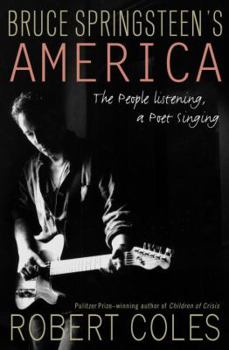 Hardcover Bruce Springsteen's America: The People Listening, a Poet Singing Book