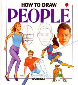 Library Binding How to Draw People Book