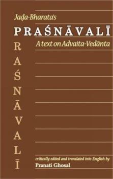 Paperback Jada Bharata's Prasnavali: A Text on Advaita Vedanta Book