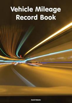 Paperback Vehicle Mileage Record Book: UK Edition Book