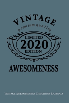 Paperback Vintage Awesomeness Premium Quality Limited Edition 2020 Book