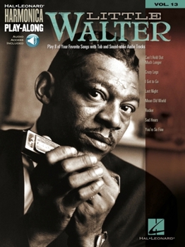 Paperback Little Walter - Harmonica Play-Along Vol. 13 Book/Online Audio [With CD (Audio)] Book