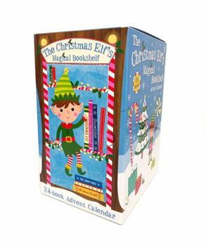Paperback Christmas Elf's Magical Bookshelf Advent Calendar Book