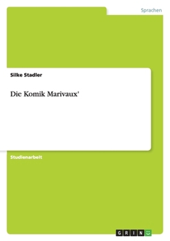 Paperback Die Komik Marivaux' [German] Book