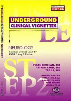 Paperback Underground Clinical Vignettes - Neurology Book