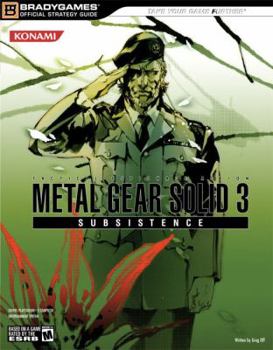 Paperback Metal Gear Solid 3: Subsistence Official Strategy Guide (Bradygames Official Stratgy Guides) Book
