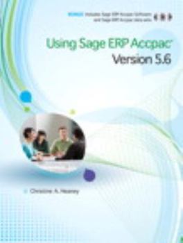 Spiral-bound Using Sage ERP Accpac Version 5.6 Book