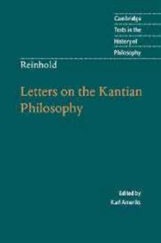 Electronics Reinhold: Letters on the Kantian Philosophy Book